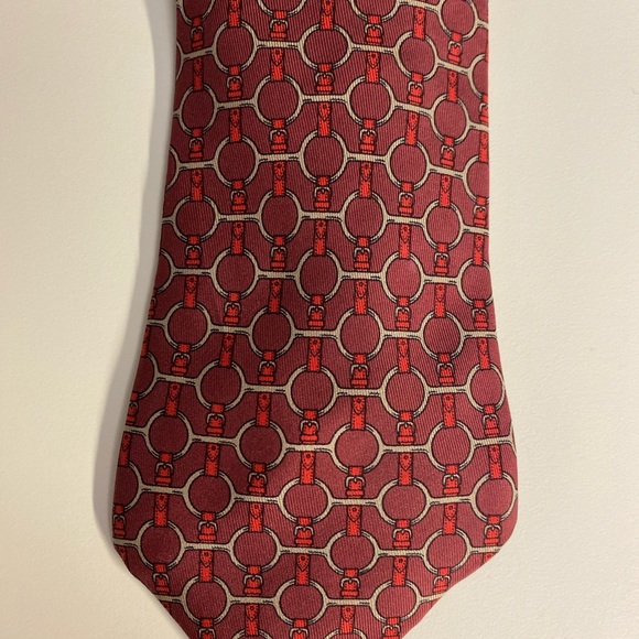 Hermès 100% silk tie - Picture 2 of 4